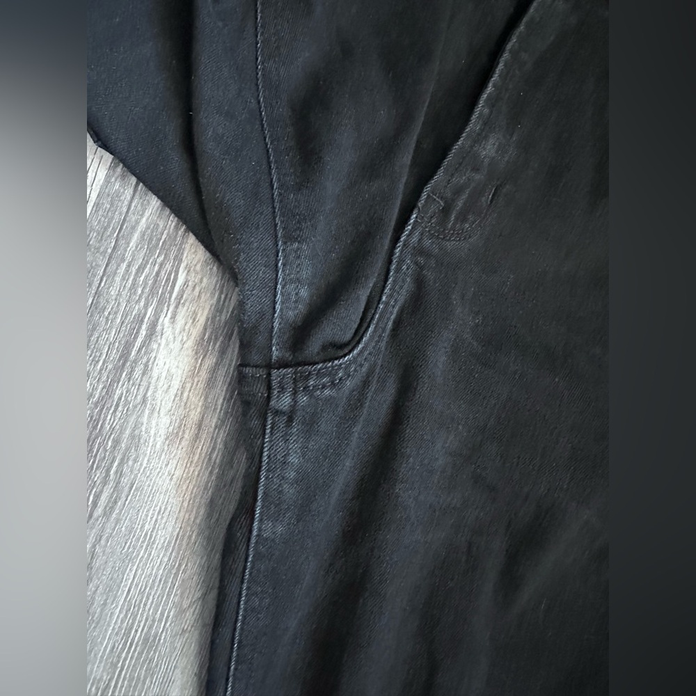 Old Navy High Rise Super Skinny Black Jeans Size 18 Women’s Black Denim - Picture 12 of 14